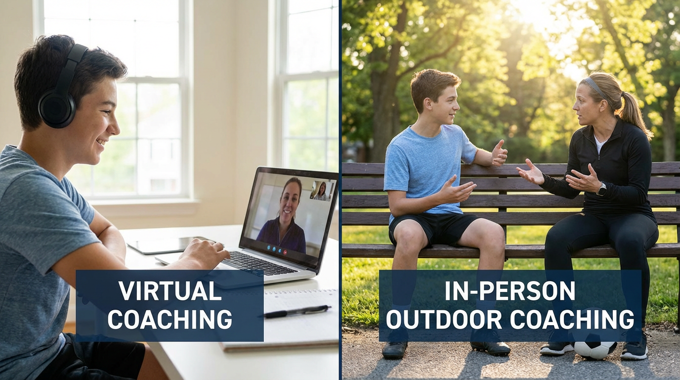 Virtual vs. In-Person Coaching: What Works Best for Your Teen?